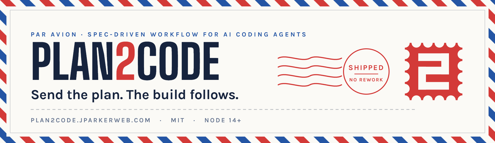 Plan2Code — send the plan, the build follows